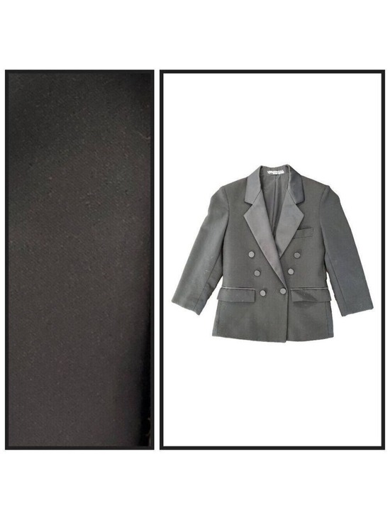 Oscar de la Renta Other - Oscar de la Renta Boys Tuxedo Jacket Size 7 Black Formal Blazer